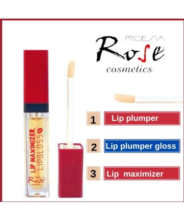 ROESIA Rose Lip Plumper Gloss Set | Effective 5-Star Plumping Lip Gloss | Too Faced Lip Injection Alternative - Buy Online on GoSupps.com
