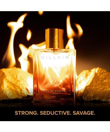 Villain Oud Perfume for Men | Eau de Parfum - 100ml | Oriental Smoky & Spicy Long Lasting Fragrance - Buy Online on GoSupps.com