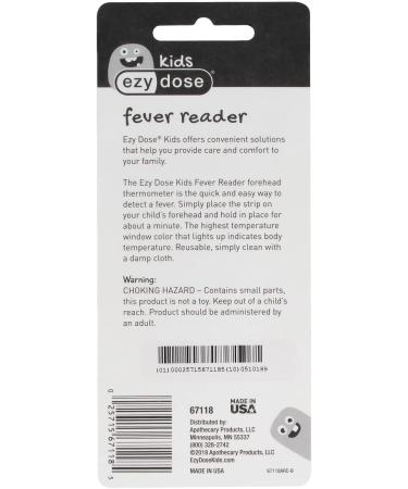 EZY DOSE Kids Thermometer for Baby & Toddler - Fever Monitor (Celsius & Fahrenheit) - 10 ml, Reusable for Home & Travel - Buy Online on GoSupps.com
