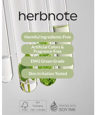 HERBNOTE AHA BHA Cica Gentle Clear Pad - Facial Exfoliating Pad for Dead Skin Cell Care pH Balancing & Sebum Control Tighten Large Pores Calm Sensitive Skin & Moisturize Dry Flaky Skin 70 Sheets - Buy Online on GoSupps.com