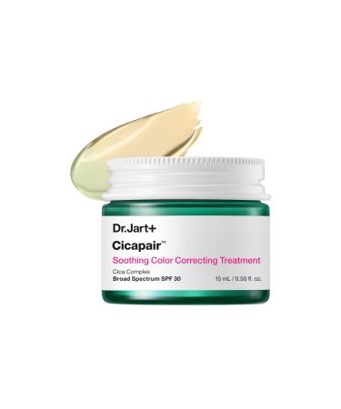 Dr. Jart+ Cicapair Soothing Color Correcting Treatment SPF 30 with Centella Asiatica Extracts | cc cream | Korean Skin Care New Formula - Travel Size (0.5 Fl Oz)