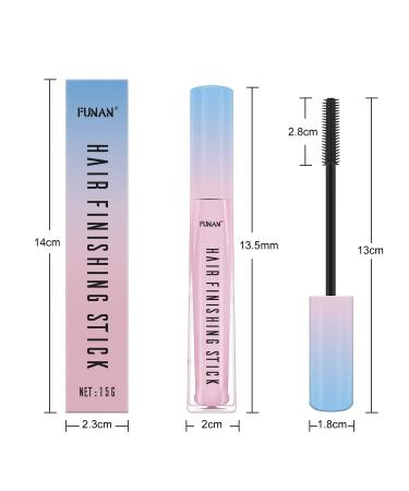 Funan Hair Finishing Stick 3 Pack - Fix Broken Hair & Flyaways for Women - Buy Online on GoSupps.com