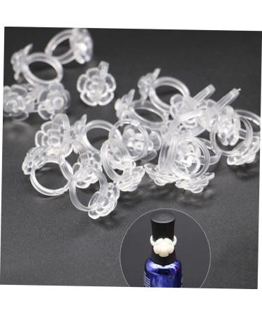 FRCOLOR Nail Display Ring rings pegboard display polish color display ctr nail chart nail display nail color display Nail Tips Display Board nail art display tips bracket white Nail Ring - Buy Online on GoSupps.com