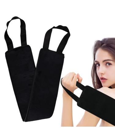 Back Tanner Applicator | Machine Washable Soft Black Lotion Applicator with Handle | Self Tanner Sunscreen Applicator, Self Tanner for Back Tanning Lotion, Troonz Tool