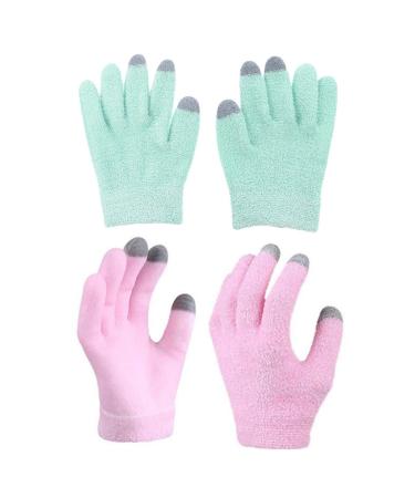 Beaupretty Skin Care Tools Game Moisturizing Hand Screen for Cracked Essential Skin Thumb Kinnted Mitten Gloves: Caring and Man Warm Exfoliating Cover Gels Elastic Christmas Boys Oil Giving Mittens