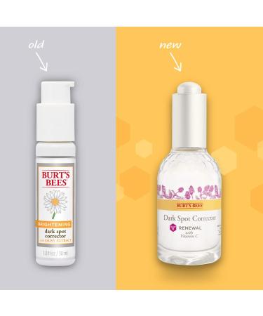 Burt's Bees Dark Spot Corrector Renewal 1 fl oz - Brighten & Even Skin Tone - Buy Online on GoSupps.com