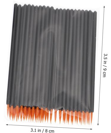 Beavorty 300 Pcs Disposable Eyeliner Brush Liquid Eyeliner Make up for Face Liquid Lipstick Eye 9x6.5cmx3pcs As Shownx3pcs - Buy Online on GoSupps.com