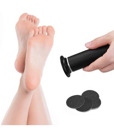 Eleven ever electro-foot horn skin remover European specification foot care tool for removing dry dead hard torn skin and callus (black) #4