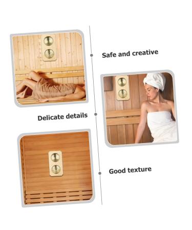 Happyyami Sauna Temperature & Moisture Meter | Thermometer & Hygrometer for Home & Outdoor Use | Sauna Barometer | Kitchen & Wall Accessories - Buy Online on GoSupps.com