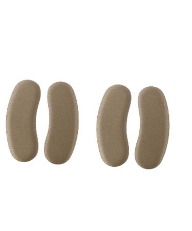 Mobestech 10 Pairs Shoe Inserts Back Heel Protectors Back Heel Cushion Back Heel Grips Sponge High Heel