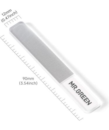 MR.GREEN Glass Nail Shiner Upgrade Nano Glass Nail Files &Nail Buffers Polisher Professional Crystal Manicure Tools Kit for Natural Nail - Buy Online on GoSupps.com