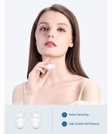 Bluedio NE Soft Silicone Sleep Earplugs -40dB for Sleeping, Concerts, Festivals | Noise Reduction Ear Plugs for Comfortable Fit - Buy Online on GoSupps.com