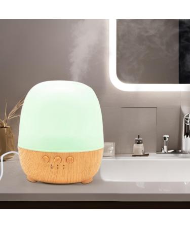 Waterless Essential Oil Diffuser - Aromatherapy 3-Speed Smart Mist Diffuser with Colorful Lights | Refillable Aroma Oils for Home Bedroom & Bathroom Fragrance - Buy Online on GoSupps.com