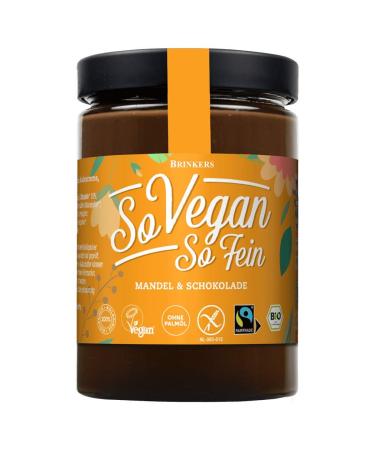 Brinkers Organic So Vegan So Fein Almond and Chocolate Chocolate Paste with Almond 0.6 kg