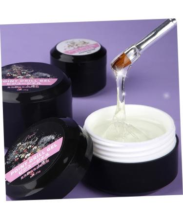 minkissy 3 Pcs Disposable Glue Tool Accessories for Valid Nail Diy Point Drill Gel Nail Drill Glue Manicure Drill Gel Accessory Nail Art Sticking Accessory Nail Glue Gem Rhinestones Liquid 5x4cmx3pcs As Shownx3pcs - Buy Online on GoSupps.com