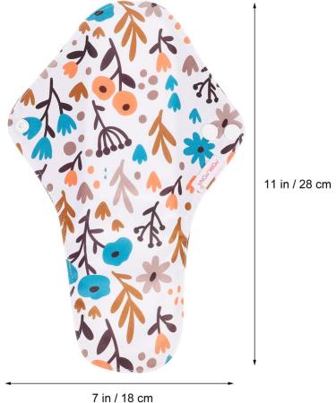 HEALLILY Charcoal Menstrual Pads - Reusable Waterproof Sanitary Pads 5 Pack | Eco-Friendly & Comfortable | International Shipping Available - Buy Online on GoSupps.com