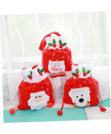 Anneome Candy Bags Christmas Candy Pouch Holiday Candy Bag Christmas Bags with Handles Cartoon Handbag - Buy Online on GoSupps.com