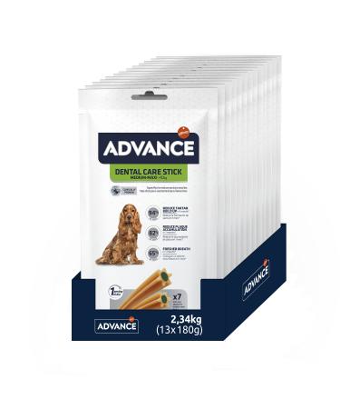 ADVANCE Snacks - Dental Care Stick for Dogs Medium-Maxi - Pack 13 x 180gr - Total 2340gr