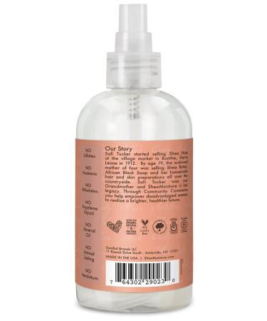 Shea Moisture Coconut Hibiscus Hold & Shine Daily Moisture Mist w/Silk protein & Neem Oil 8 oz Thick Curly Hair Sulfate Free & Color Safe Pack of 2 8 Fl Oz (Pack of 2) - Buy Online on GoSupps.com