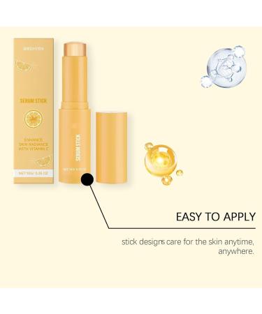 JIAOY Vitamin C serum stick whitening serum stick with vitamin C eye balm lightens and reduces swelling moisturizing balm for face and body compensates 3 pieces 3 pieces - Buy Online on GoSupps.com