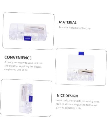 Buy Gleavi 3 Sets Glasses Repair Tools | Glasses Screws & Accessories | Frameless & Schnapps Glasses | Anti-Slip Nasal Pads | Multi-Color - International Shipping - Buy Online on GoSupps.com