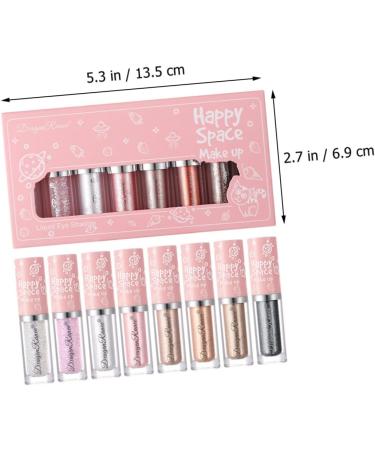 TOVINANNA 40 Pcs Eye Shadow Eye Makeup Accessories Metallic Miss Flash Liquid Eyeshadow Lying Silkworm Pen - Buy Online on GoSupps.com