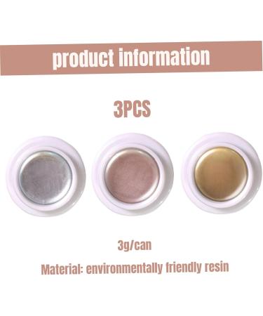 Chrome Nail Polish 3PCS Metallic Gel Nail Polish 3 Grams Fast Drying Metallic Nail Polish Long Lasting 3D Gel Nail Art Chrome Gel Polish Perfect Nail Care Supplies - Buy Online on GoSupps.com
