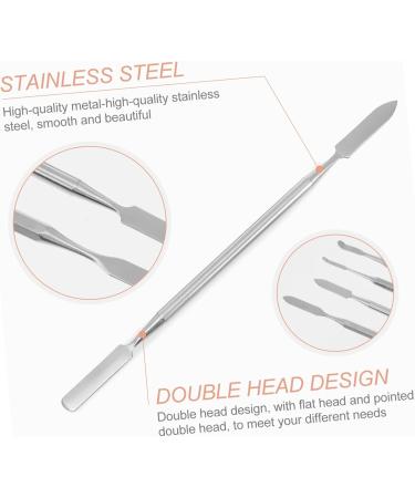 4 pi ces B tons Cosm tiques Acier Inoxydable Outils de M lange Maquillage et Manucure Spatules Multifonctions pour Salon et Usage Familial - Buy Online on GoSupps.com