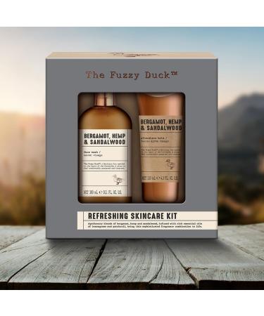 Baylis & Harding Fuzzy Duck Bergamot Hemp & Sandalwood Men's Skincare Gift Set - Vegan-friendly - Buy Online on GoSupps.com
