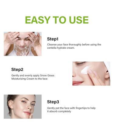 AVPAVP Centella Moisturizer 60ml Cream for Dry Skin Lightweight Hydration Without Stickiness Calming Face Cream to Strengthen Skin Barrier Suitable for All Skin Types - Buy Online on GoSupps.com