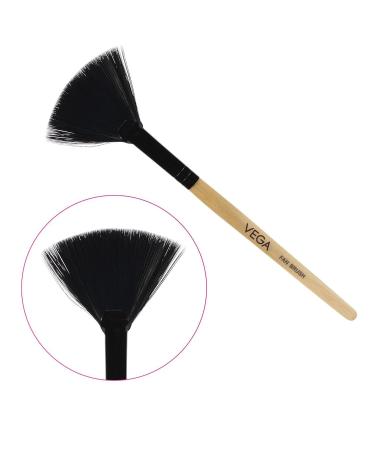 Vega Fan Brush Set - Premium Quality Makeup Brushes for Flawless Application | International Shipping Available - Buy Online on GoSupps.com