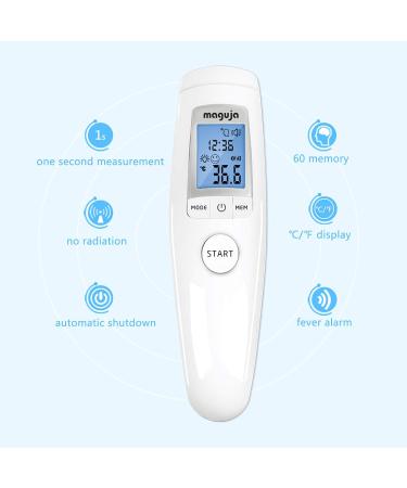 Buy Maguja Touchless Digital Infrared Forehead Thermometer - 3 in 1 LCD Display Fever Alarm & Memory Function for Adults Kids & Babies - Fast International Shipping - Buy Online on GoSupps.com
