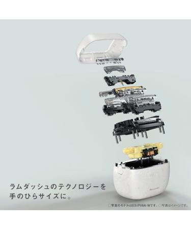 Panasonic ES-PV6A Men's Shaver LAMDASH Palm - 5 Blades High Grade Japan Import 2023 Model (Marble Black) - Fast International Shipping - Buy Online on GoSupps.com