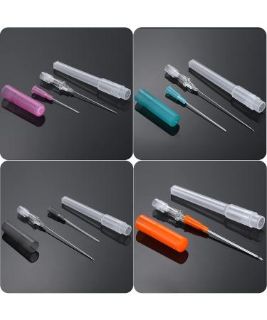 Aumeo Mixed Catheter Piercing Needles - 14G, 16G, 18G, 20G - Disposable Stainless Steel - Sterile Piercing Needles for Nose, Lip, Belly, Tongue, Cartilage, Ear - IV Catheter Needles - Buy Online on GoSupps.com