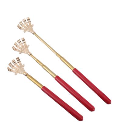 Tovinanna 3st retractable tickle Portable massage device Multitools Handing tools Telescopic back scratches Ellenbogen lock.