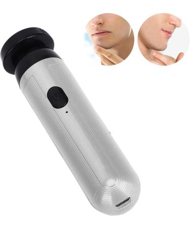 Electric Shaver Electric Beard Trimmer Portable Cleaning for Men (Silver) - Buy Online on GoSupps.com
