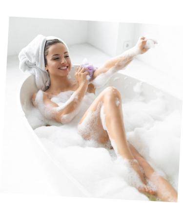 4pcs Exfoliating Bath Ball Gloves & Loofah - Green Shower Scrubbers for Body & Foot Care - Buy Online on GoSupps.com