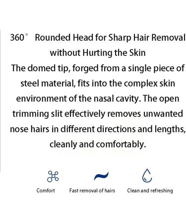 Men's Painless Nose Hair Trimmer 2024 | USB Rechargeable Dual Edge Ear & Nose Hair Trimmer for Men - Professional & Efficient - Buy Online on GoSupps.com