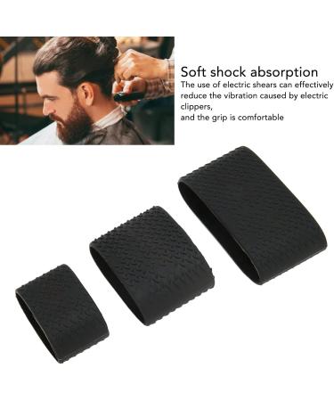 Electric Clipper Bands Slip Resistance Barber Clipper Bands Stretchy Black Slicone Comfortable Grip for Baber Tool for Hair Salon - Buy Online on GoSupps.com