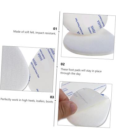 NOLITOY High Heel Cushions - 6 Pairs Thickened Metatarsal Pads for Ultimate Comfort | Half Sole Forefoot Cushions for Women - Assorted Colors - Buy Online on GoSupps.com