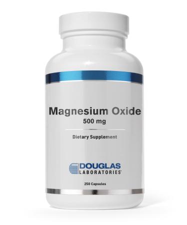 Douglas Laboratories - Magnesium Oxide - Supports Normal Heart Function and Bone formation* - 250 Capsules