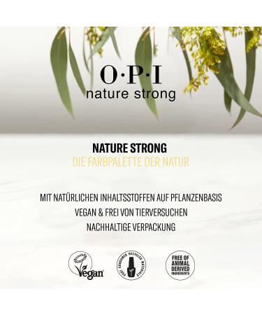 Opi Nature Strong Vegan Nail Polish - Natural Ingredients Bright Colors Sustainable Packaging Lasts Up to 7 Days - Buy Online on GoSupps.com