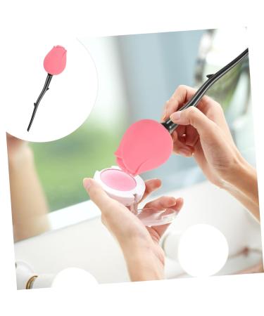 Angoily Rose Foundation Brush - Oval Makeup Brush for Flawless Blending | Creative Facial Tools - Buy Online on GoSupps.com