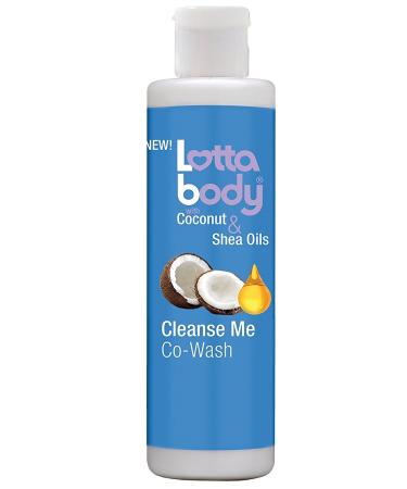 Lottabody Cleanse Me Co Wash with Coconut & Shea Oils 300 ml - No Sulfates - No Parabens