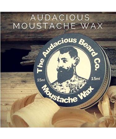 Premium Moustache Wax by The Audacious Beard Co - Achieve Bold Styles - Buy Online on GoSupps.com