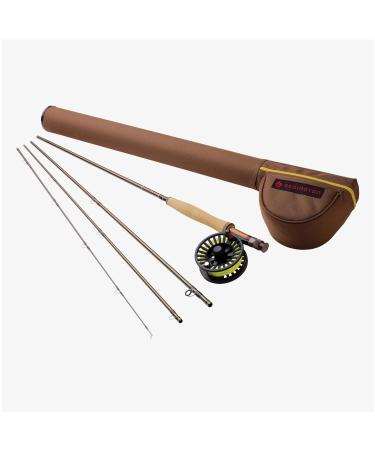 Redington Path Fly Rod Combo Kit with Pre-Spooled Crosswater Reel, Medium-Fast Action Rod 890-4