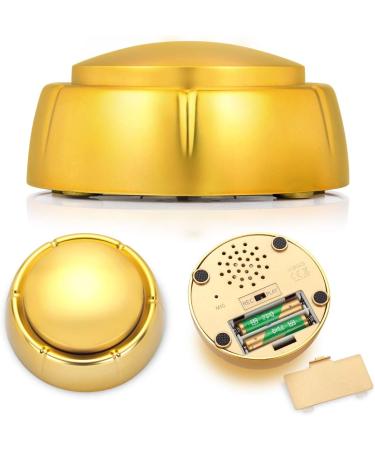 Recordable Custom Dog Speech Training Button - 30 Sec Record - Gold Color - Buy Online on GoSupps.com