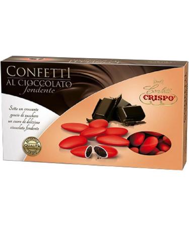 CONFETTI CRISPO | Confetti al Cioccolato | ROSSO | 1 Kg - Buy Online on GoSupps.com