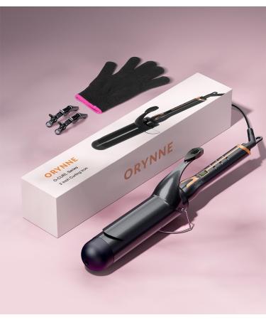 2 Inch Curling Iron for Long Hair - Large Barrel 14 Heat Settings Ceramic with Argan Oil - Perfect Loose Curls - Buy Online on GoSupps.com