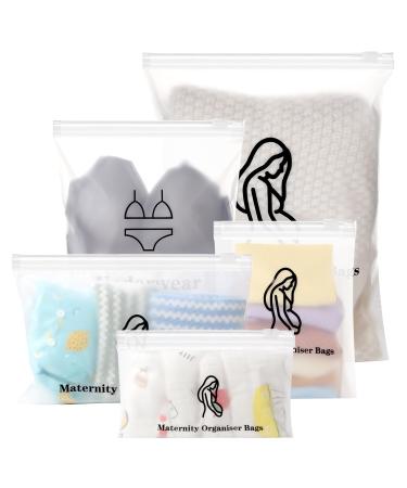 Lanjue 20 Pcs Baby Hospital Maternity Organiser Bags 38 * 28cm Reusable Plastic Ziplock Hospital Bags Maternity Essentials Travel Clothes Storage Bags for Mum to Be Newborn Baby - Buy Online on GoSupps.com
